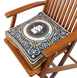 Aberto Design Cojín YM1184 Multicolor 42x42 cm